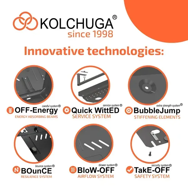 Engine & Gearbox Skid Plate for Hyundai Palisade (2018-2026) I generation (LX2) incl. Facelift | Kolchuga® — buy online with free shipping across the US