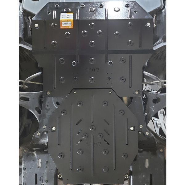 Skid plate on Subaru Forester (2018-2024) V generation (SK) incl. Facelift