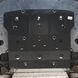 Skid plate on Tesla Model S (2016-2019) (75D)