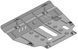 Skid plate on Lexus NX 300h (2014-2021) I generation (AZ10)